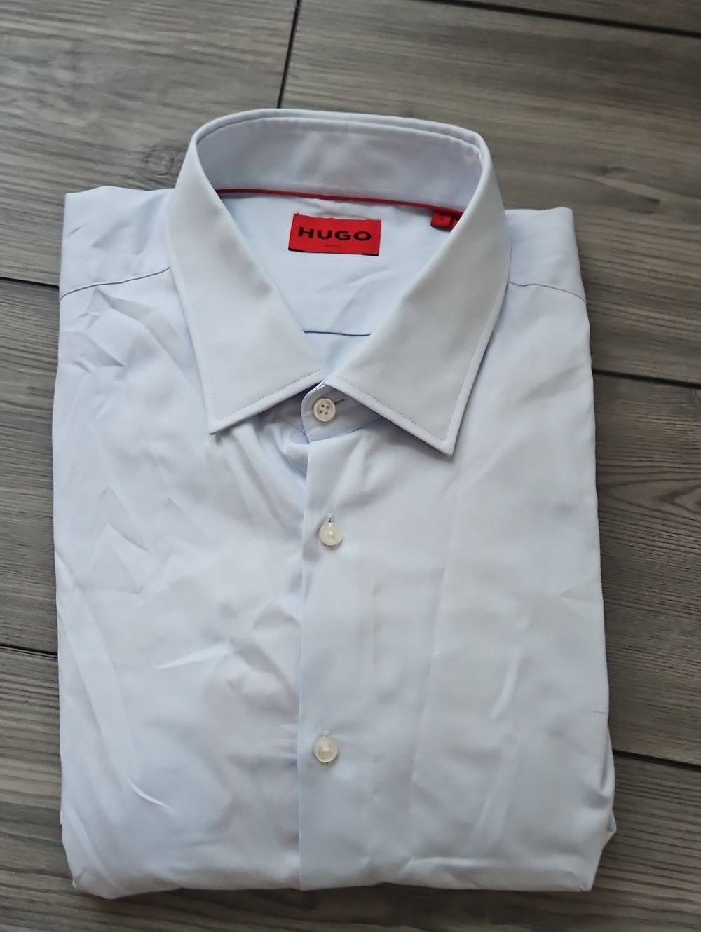 *NEW** HUGO BOSS Kenno men's dress shirt slim fit 17/43